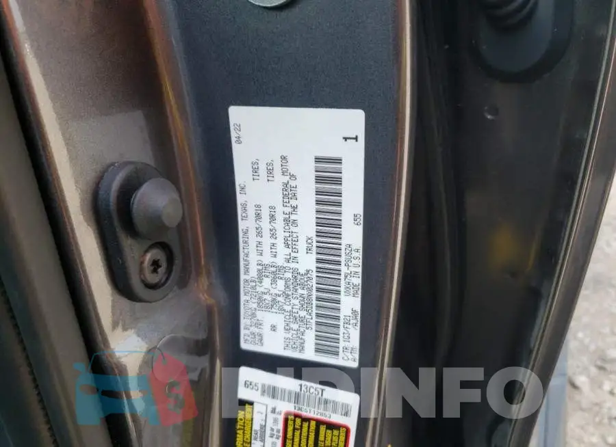 5TFLA5DB8NX027075 Photo# 10