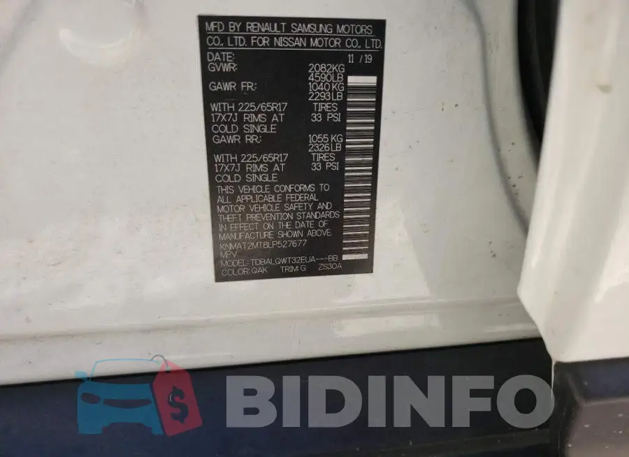 KNMAT2MT8LP527677 Photo# 10