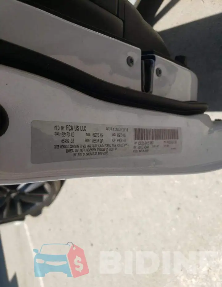 2C3CDXGJ6KH518853 Photo# 10