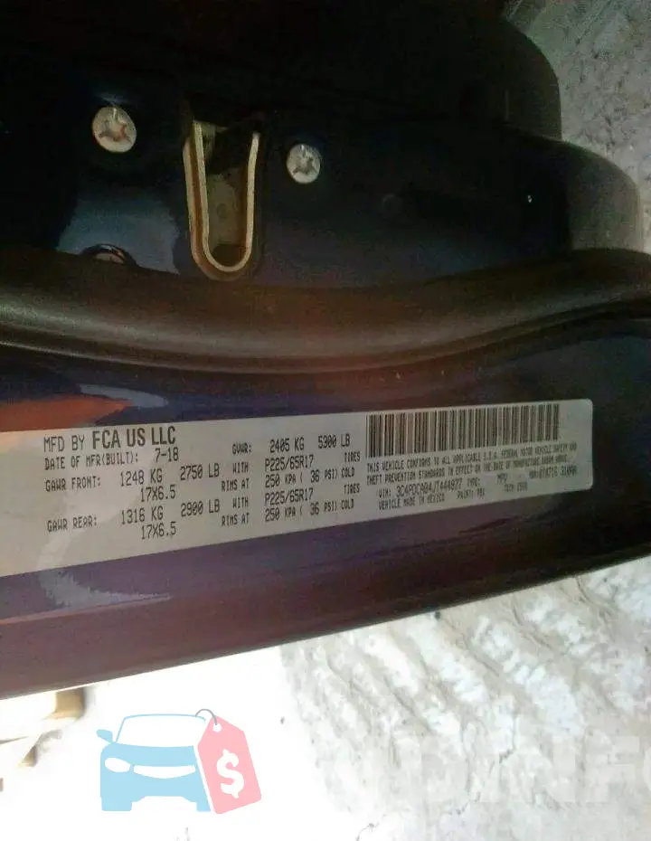 3C4PDCAB4JT444877 Photo# 10