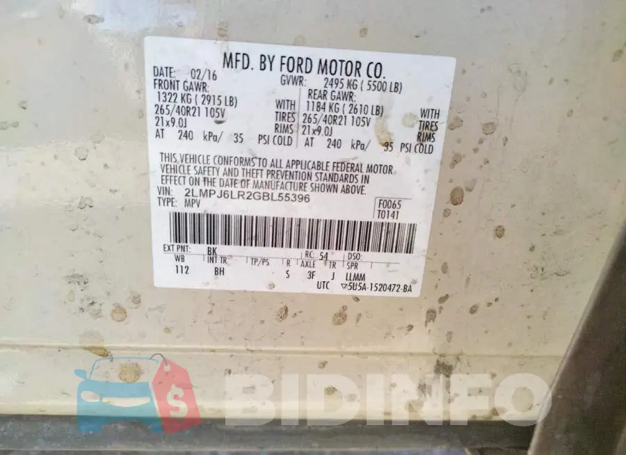 2LMPJ6LR2GBL55396 Photo# 10