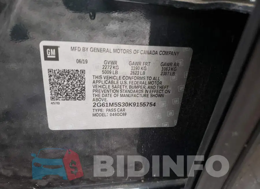 2G61M5S30K9155754 Photo# 10