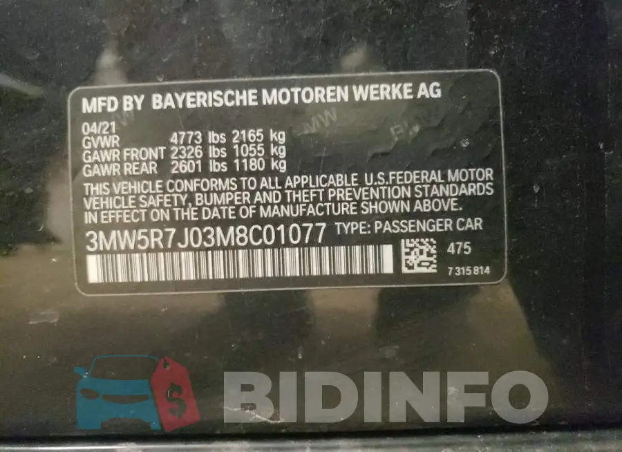 3MW5R7J03M8C01077 Photo# 10