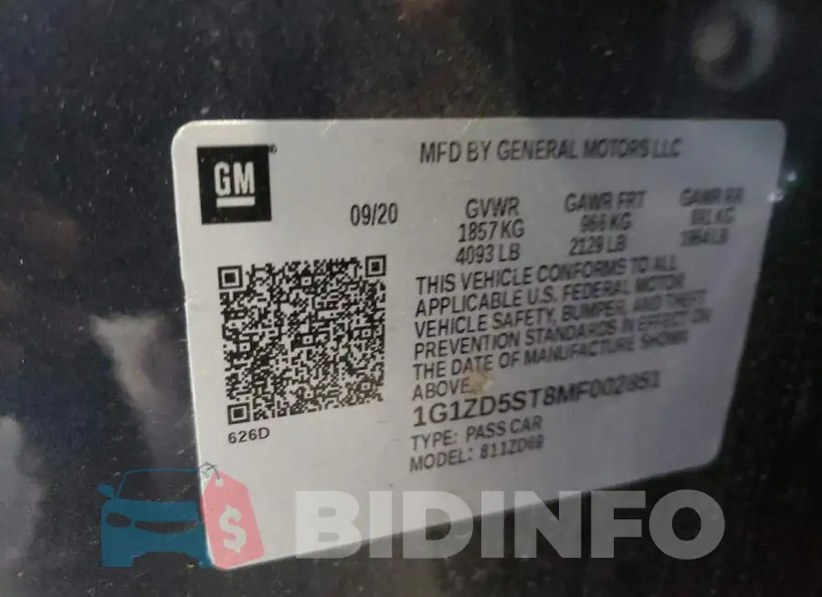 1G1ZD5ST8MF002851 Photo# 10