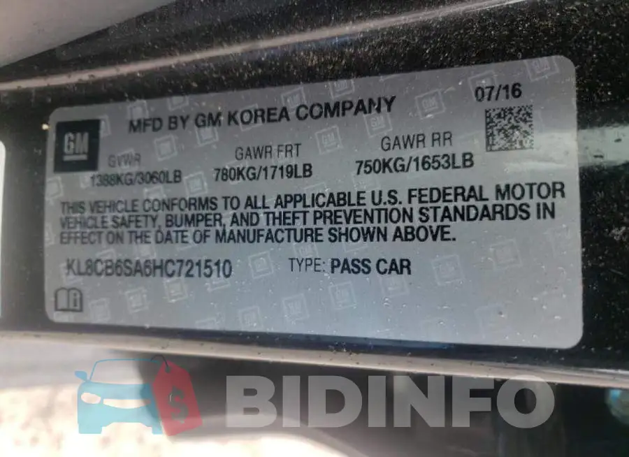 KL8CB6SA6HC721510 Photo# 10