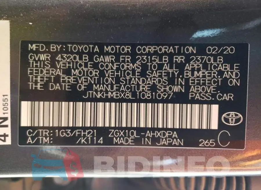 JTNKHMBX8L1081097 Photo# 10