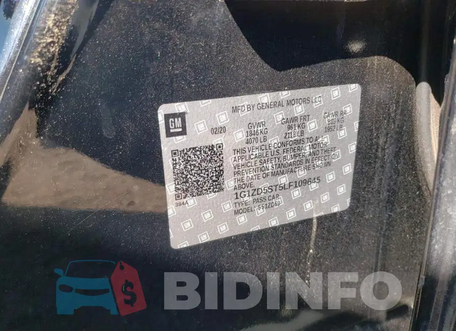 1G1ZD5ST5LF109645 Photo# 10