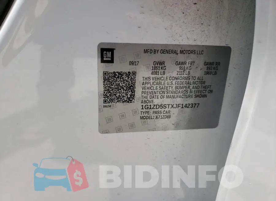 1G1ZD5STXJF142377 Photo# 10