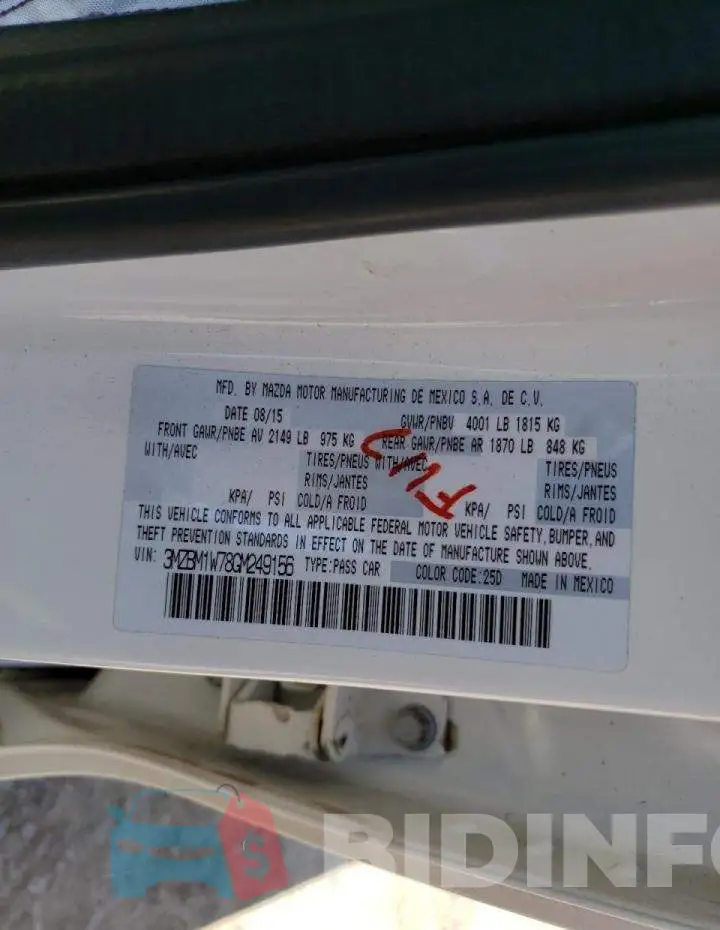 3MZBM1W78GM249156 Photo# 10