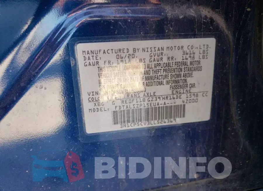 3N1CP5CV3LL526369 Photo# 10