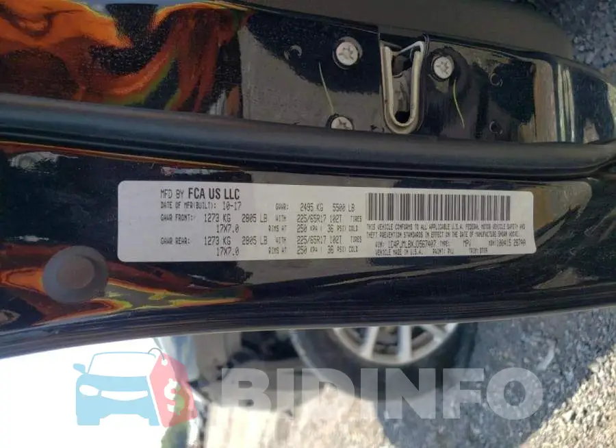 1C4PJMLBXJD567407 Photo# 10