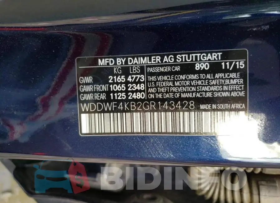 WDDWF4KB2GR143428 Photo# 10