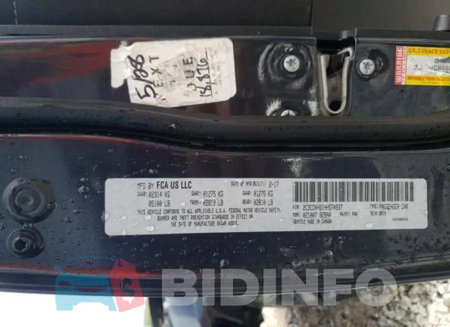 2C3CDXHG1HH574937 Photo# 10