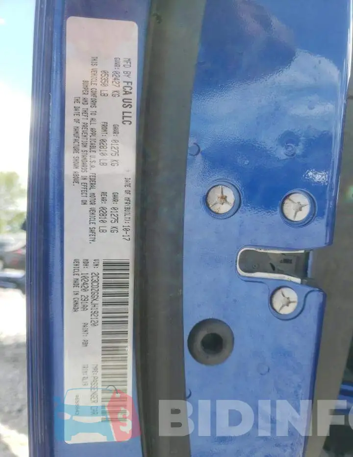 2C3CDZGGXJH192120 Photo# 10