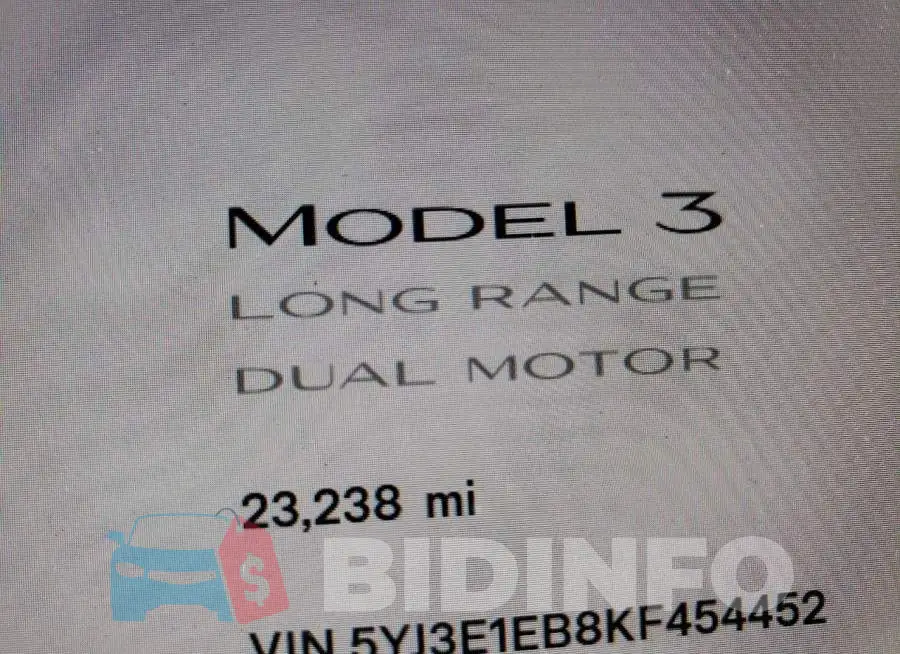 5YJ3E1EB8KF454452 Photo# 8