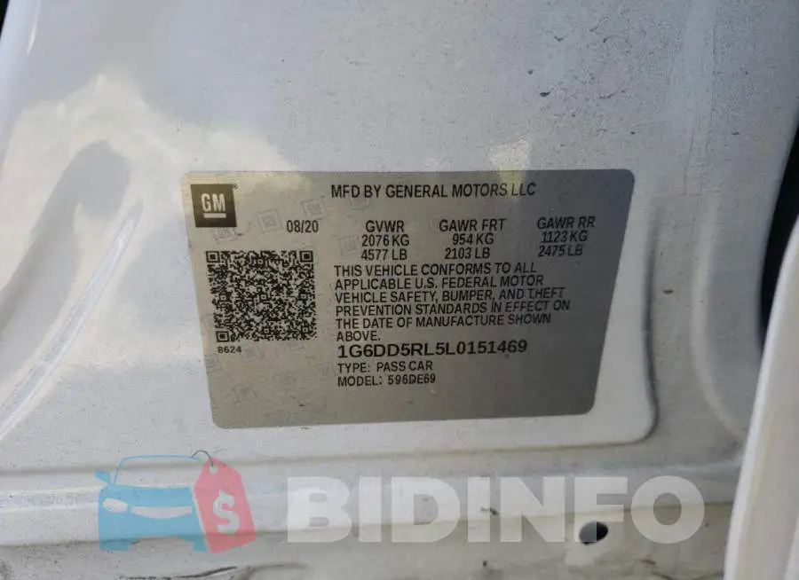 1G6DD5RL5L0151469 Photo# 10