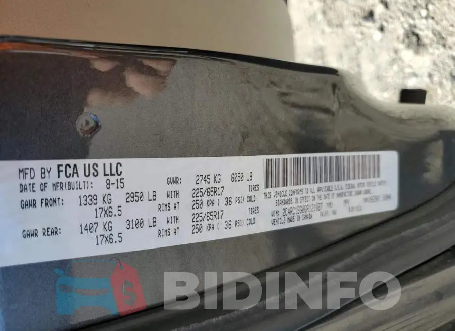 2C4RC1BG0GR121027 Photo# 10