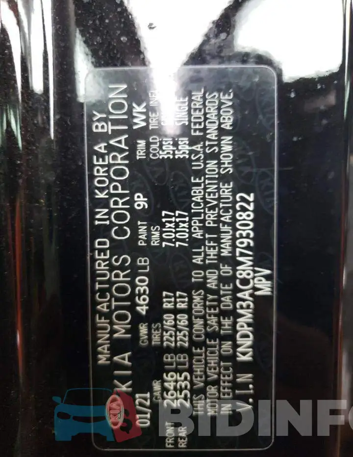 KNDPM3AC8M7930822 Photo# 10