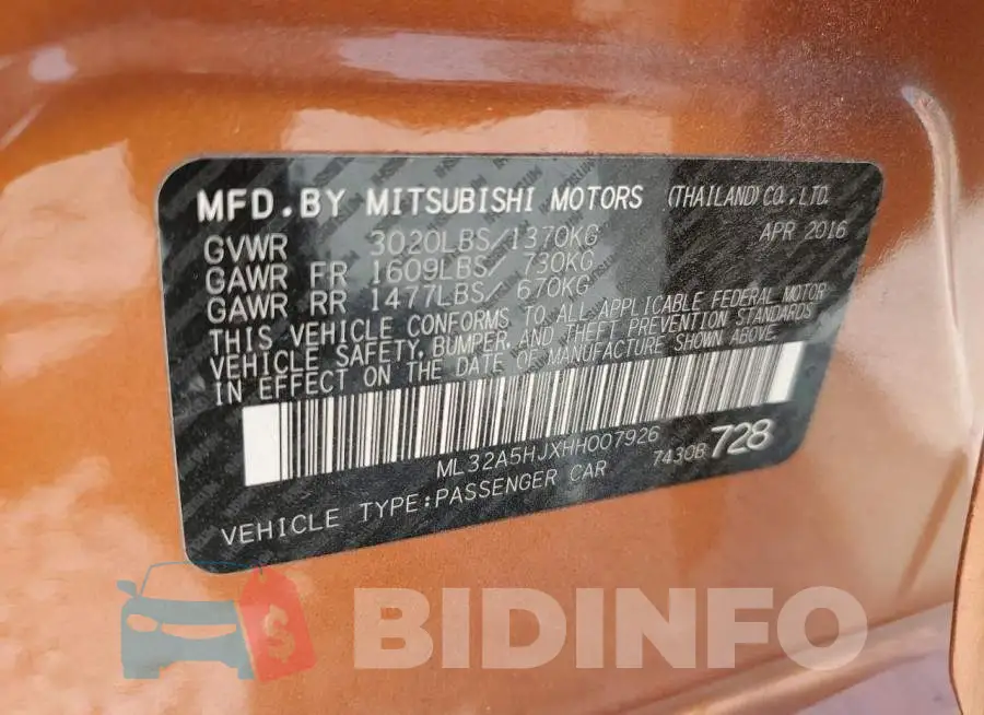 ML32A5HJXHH007926 Photo# 10