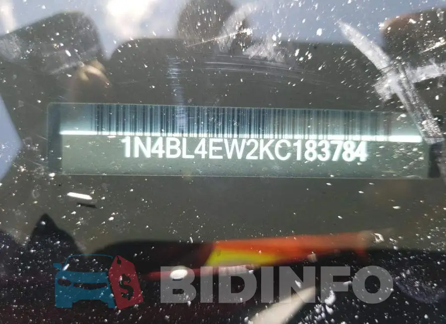 1N4BL4EW2KC183784 Photo# 10