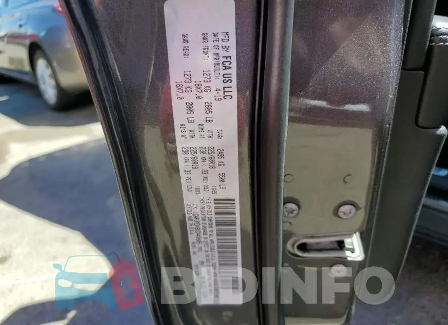 1C4PJMDX8KD440005 Photo# 10