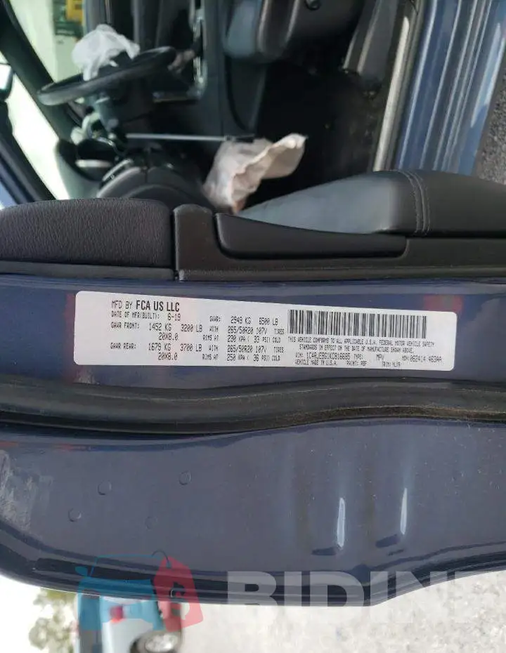 1C4RJEBG1KC816695 Photo# 10