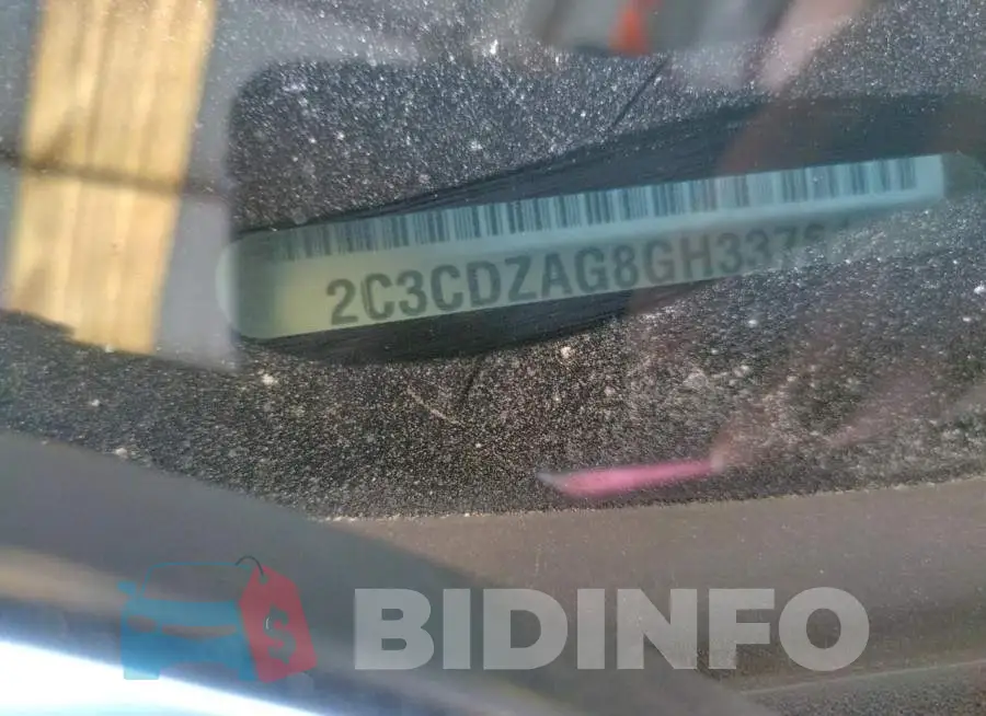 2C3CDZAG8GH337611 Photo# 10