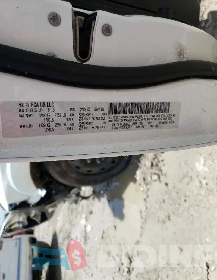 3C4PDCAB6GT110066 Photo# 10