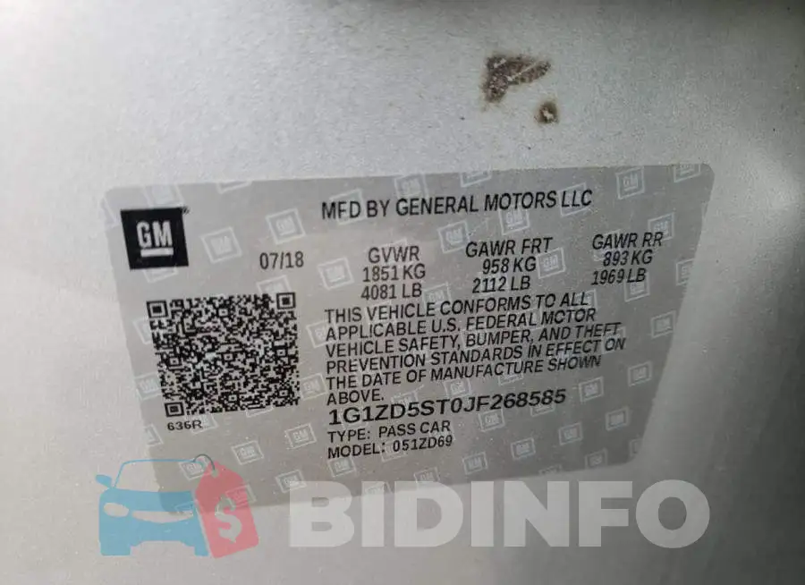 1G1ZD5ST0JF268585 Photo# 10