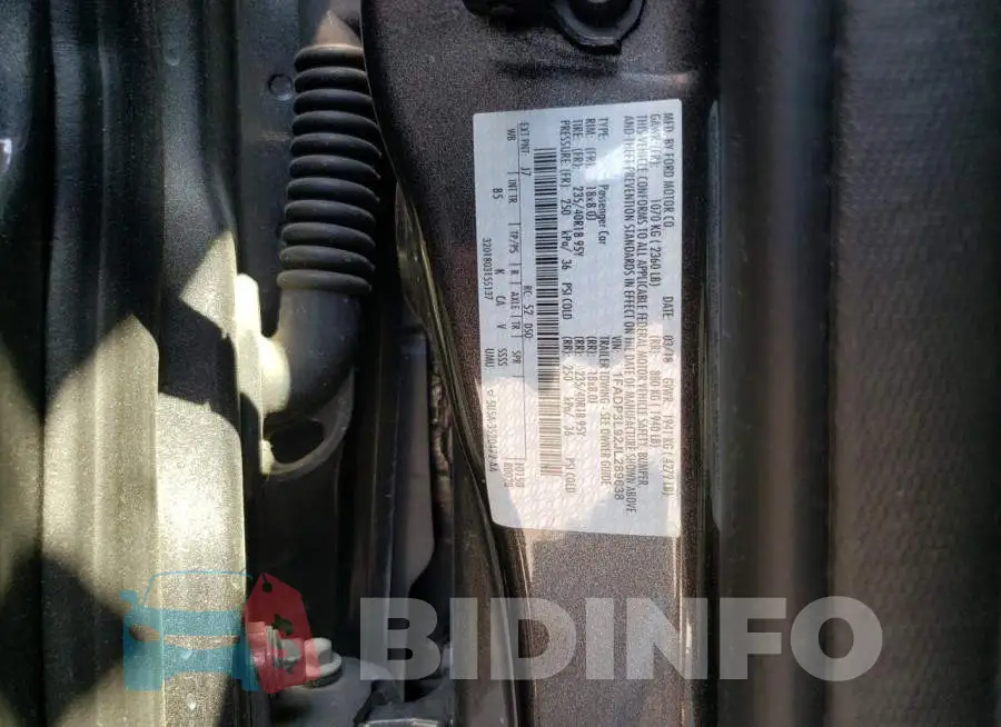 1FADP3L92JL289638 Photo# 10