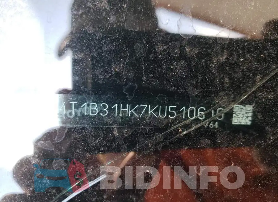 4T1B31HK7KU510610 Photo# 10