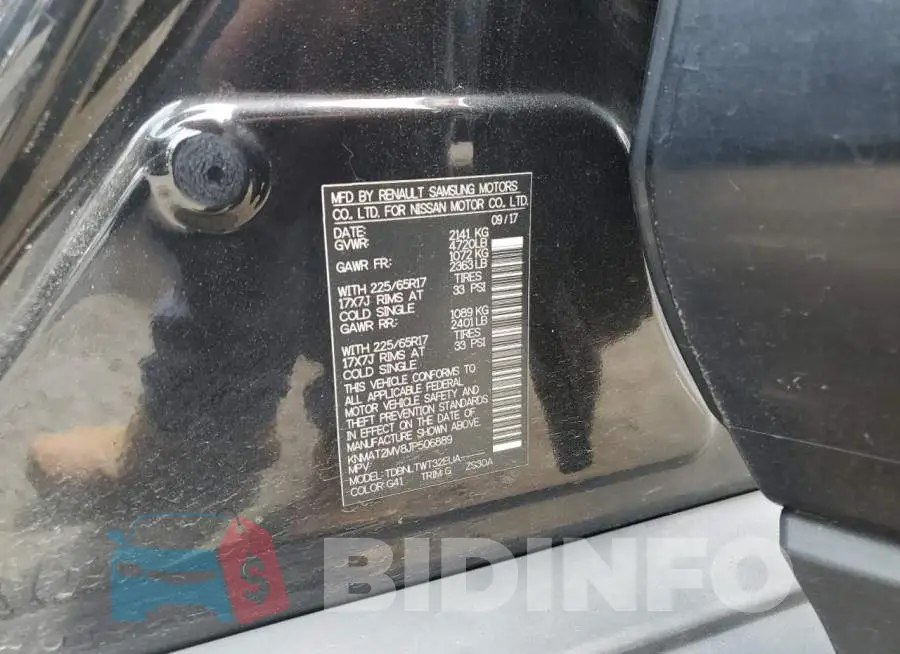 KNMAT2MV8JP506889 Photo# 10