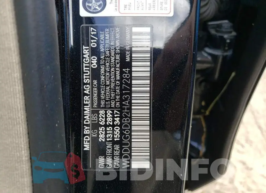 WDDUG6DB2HA317284 Photo# 10