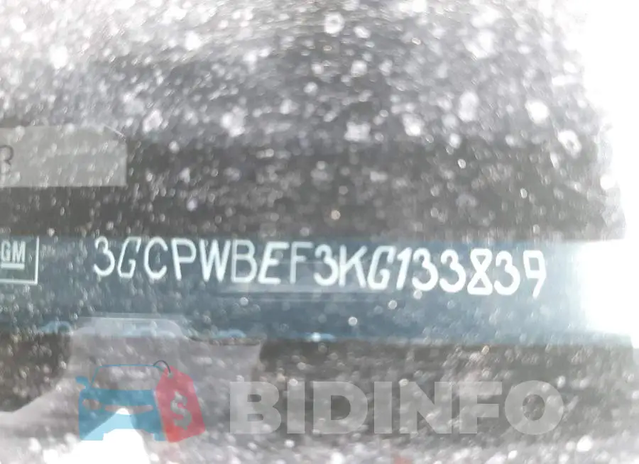 3GCPWBEF3KG133839 Photo# 10