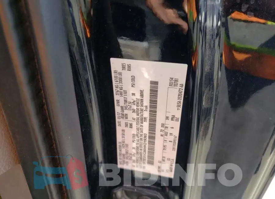 1FTEX1C86HKD19363 Photo# 10