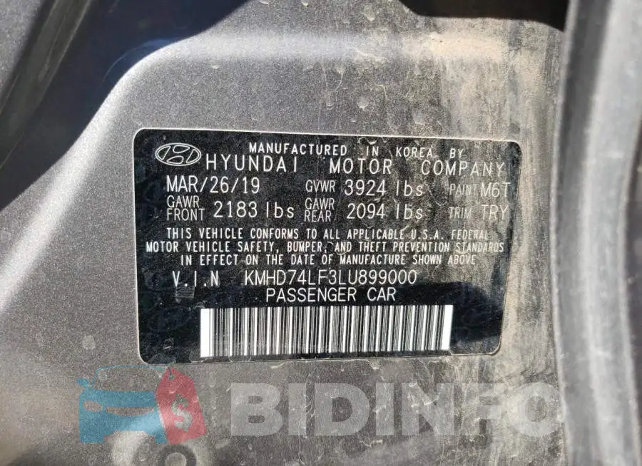 KMHD74LF3LU899000 Photo# 10