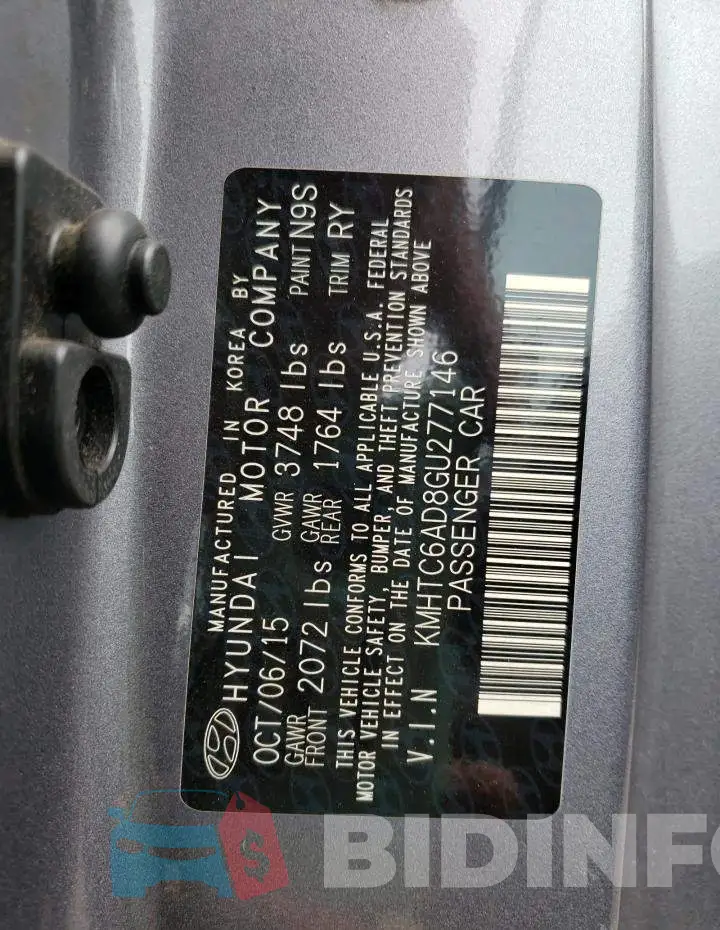 KMHTC6AD8GU277146 Photo# 10