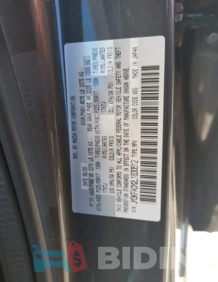 JM3KFACM2L1830612 Photo# 10