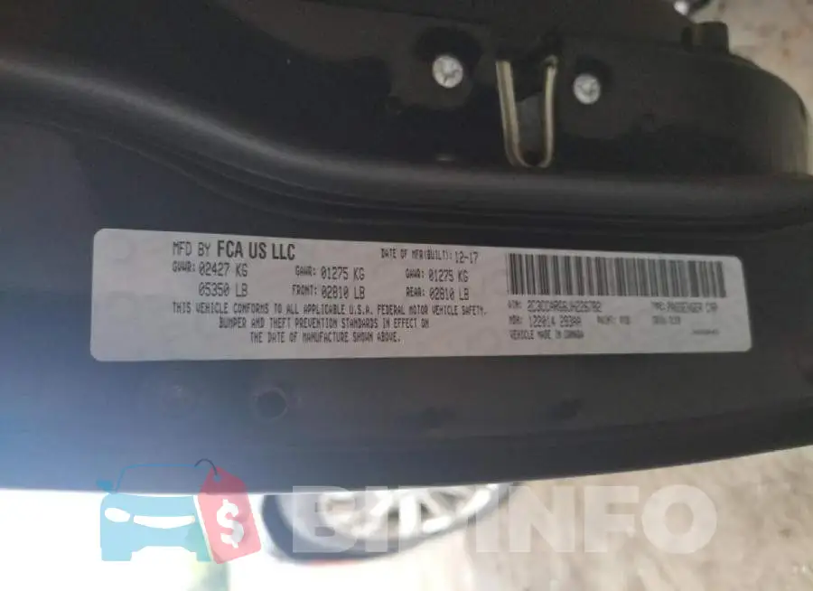 2C3CCARG6JH226782 Photo# 10