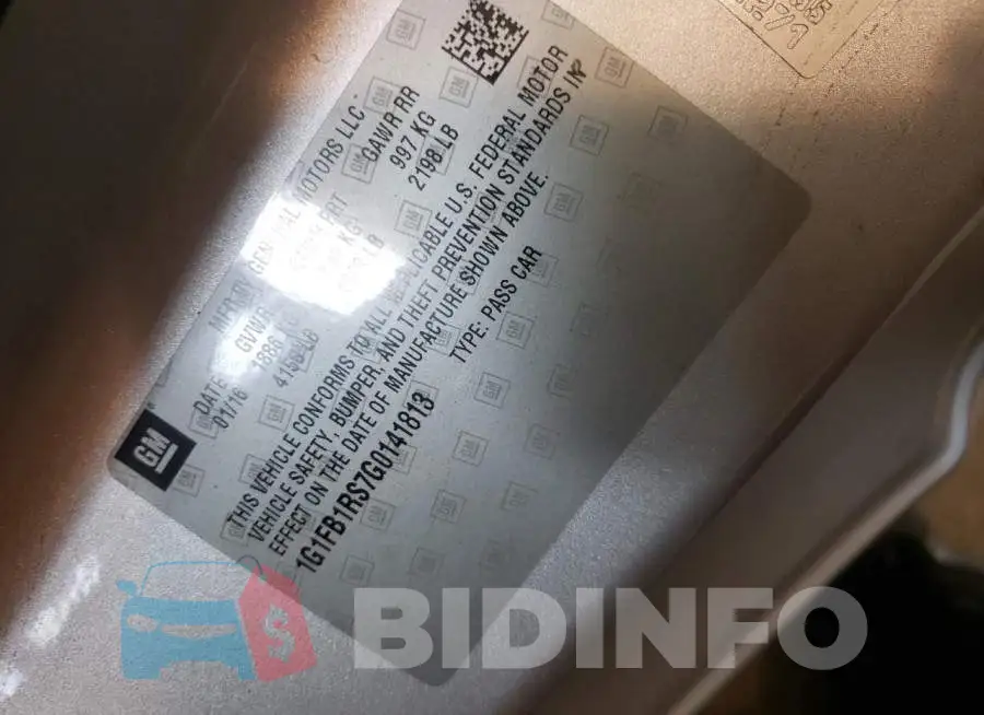 1G1FB1RS7G0141813 Photo# 10