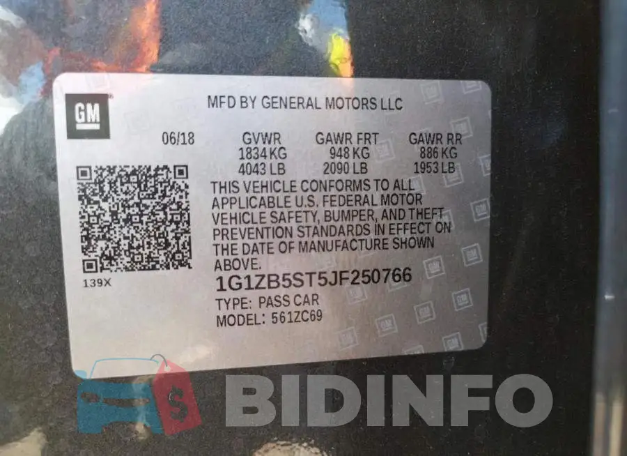 1G1ZB5ST5JF250766 Photo# 10