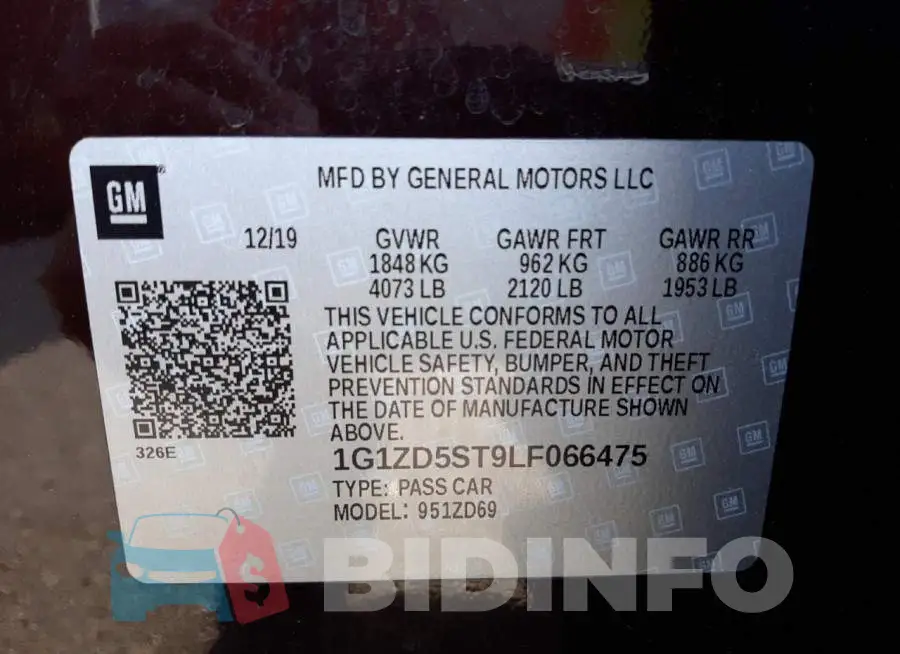 1G1ZD5ST9LF066475 Photo# 10