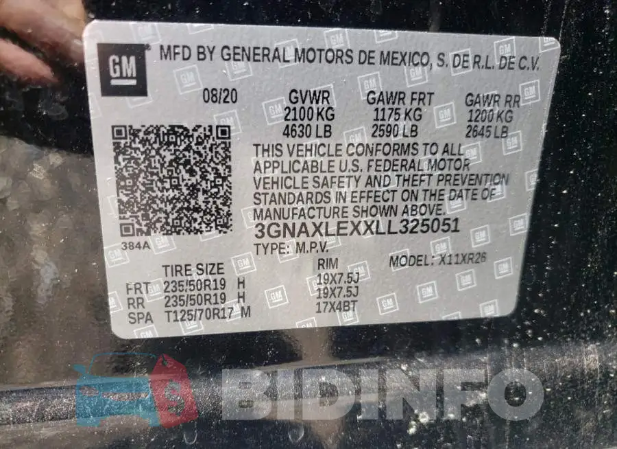 3GNAXLEXXLL325051 Photo# 10