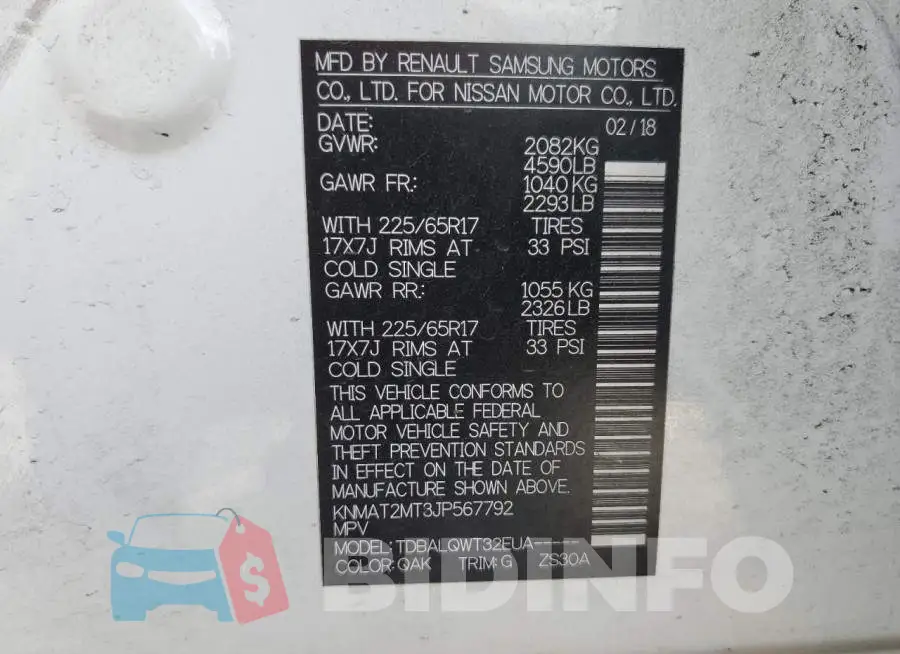 KNMAT2MT3JP567792 Photo# 10