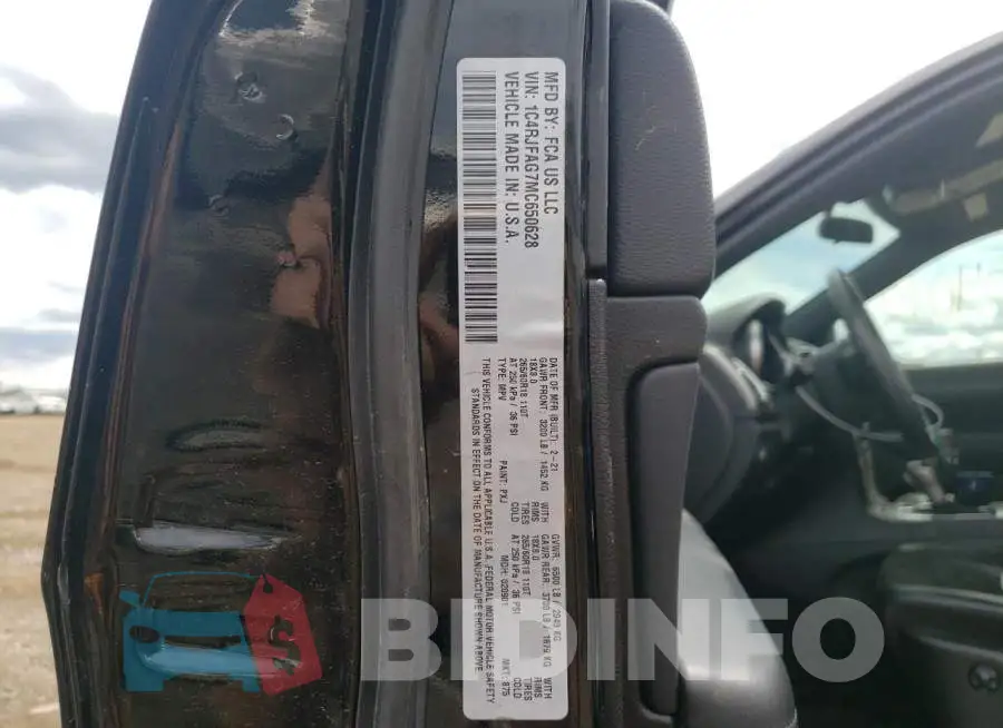 1C4RJFAG7MC650628 Photo# 10