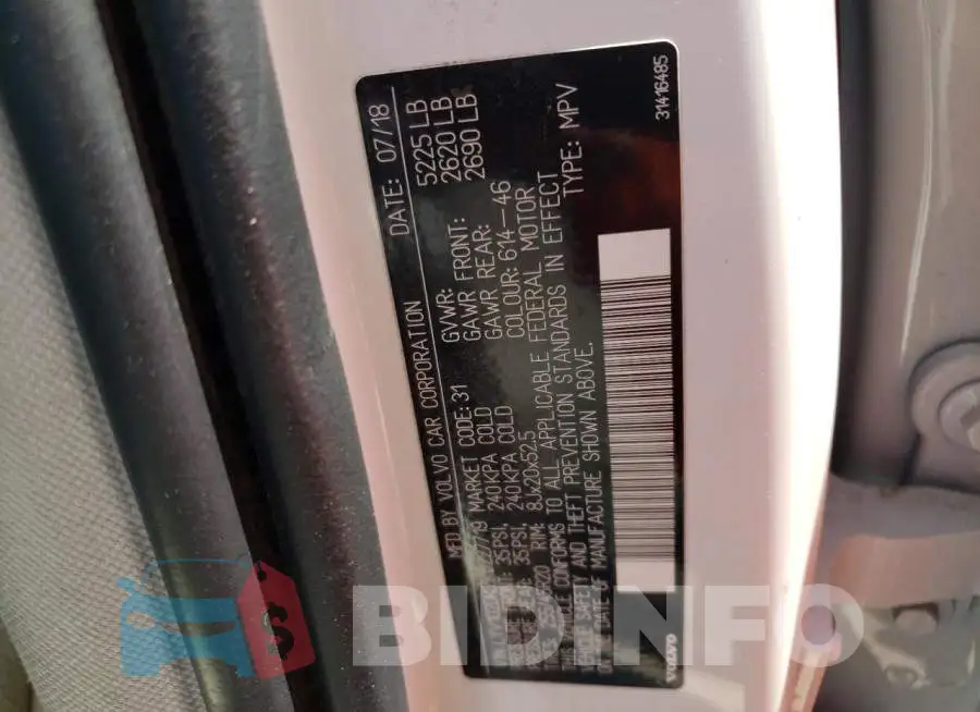 LYV102DK7KB227719 Photo# 10