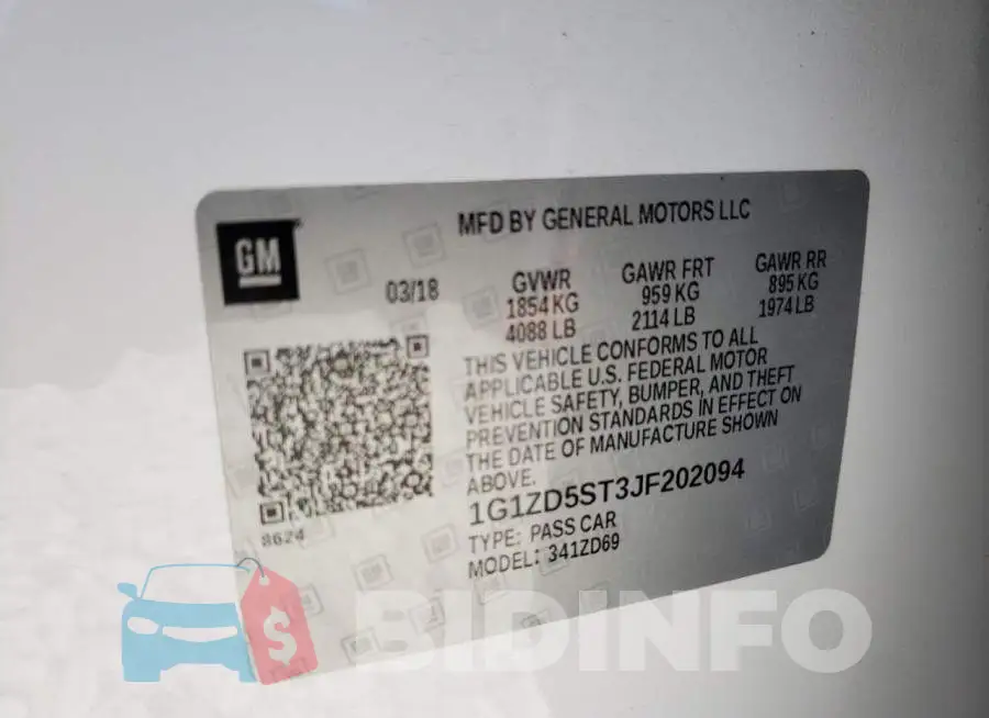 1G1ZD5ST3JF202094 Photo# 10