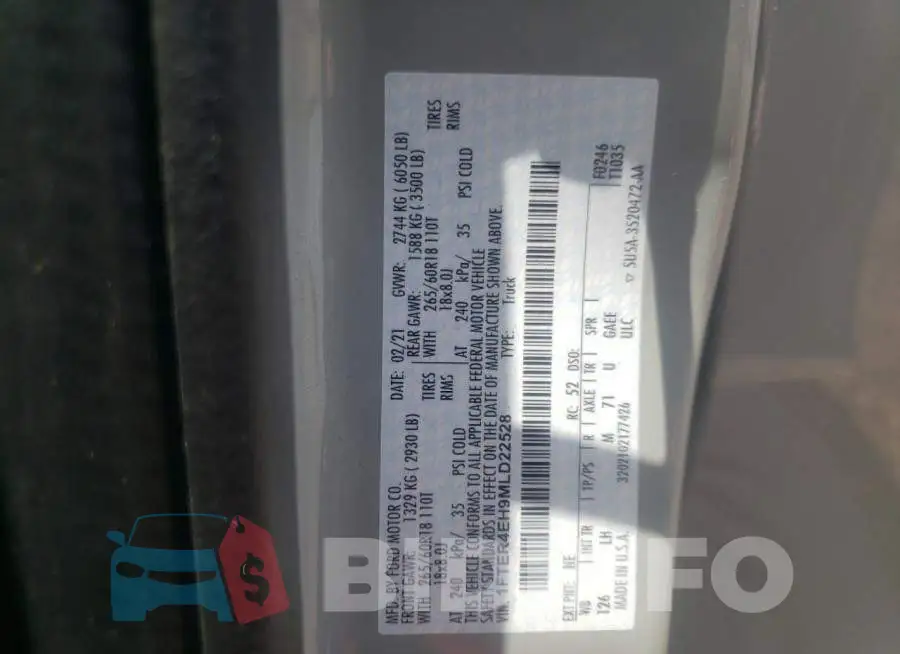 1FTER4EH9MLD22528 Photo# 10