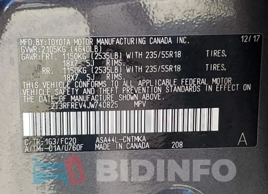 2T3RFREV4JW740825 Photo# 10