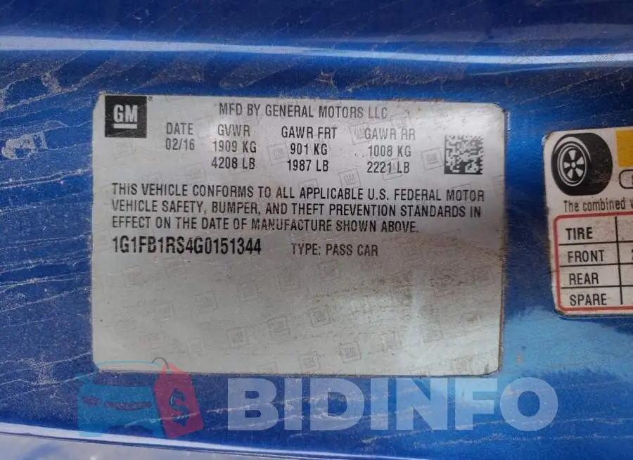 1G1FB1RS4G0151344 Photo# 10
